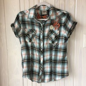 Harley Davidson Flannel shirt